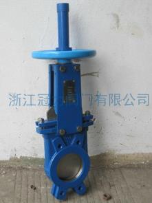 手動(dòng)刀閘閥操作輕便靈活,很方便的哦！