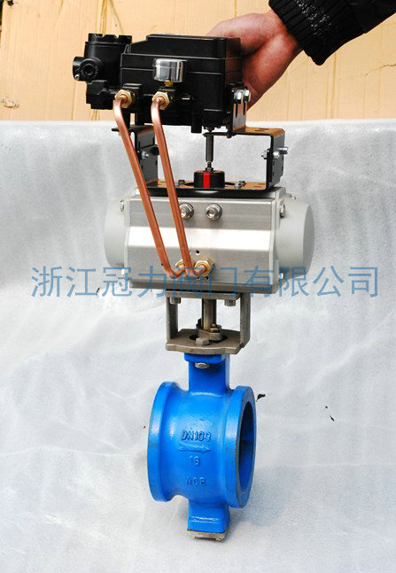 氣動(dòng)V型調(diào)節(jié)球閥在通氣后常開有哪些原因？