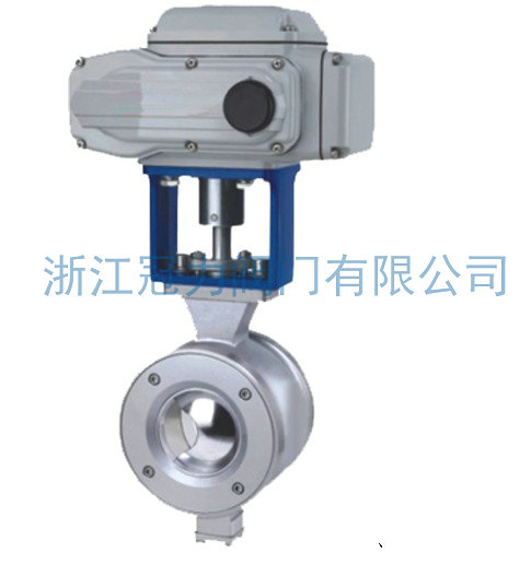 電動(dòng)V型球閥的基本結(jié)構(gòu)分析